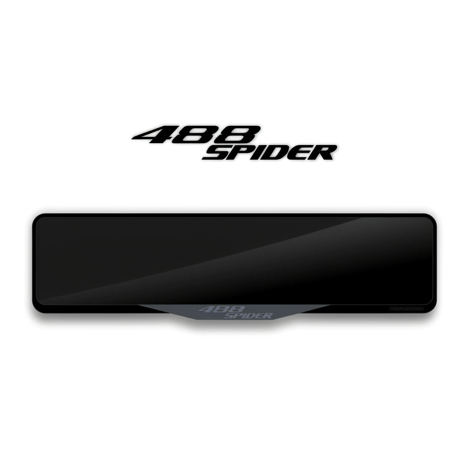 إطار لوحة فيراري 488 SPIDER مخصص
