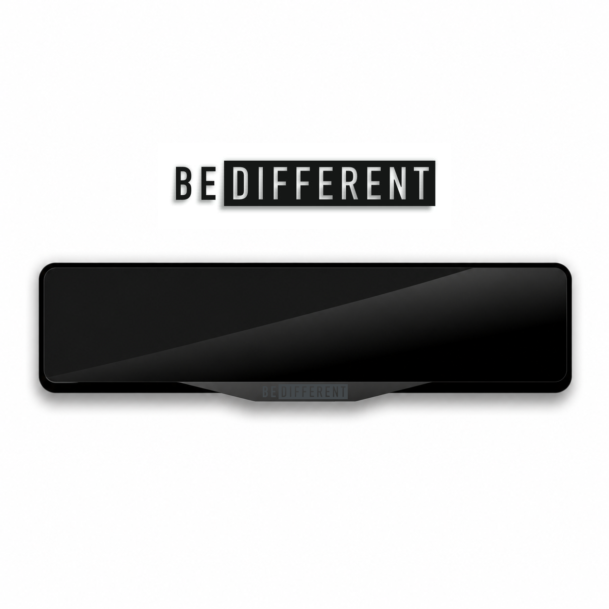 'BE DIFFERENT' Special Design Plate Frame
