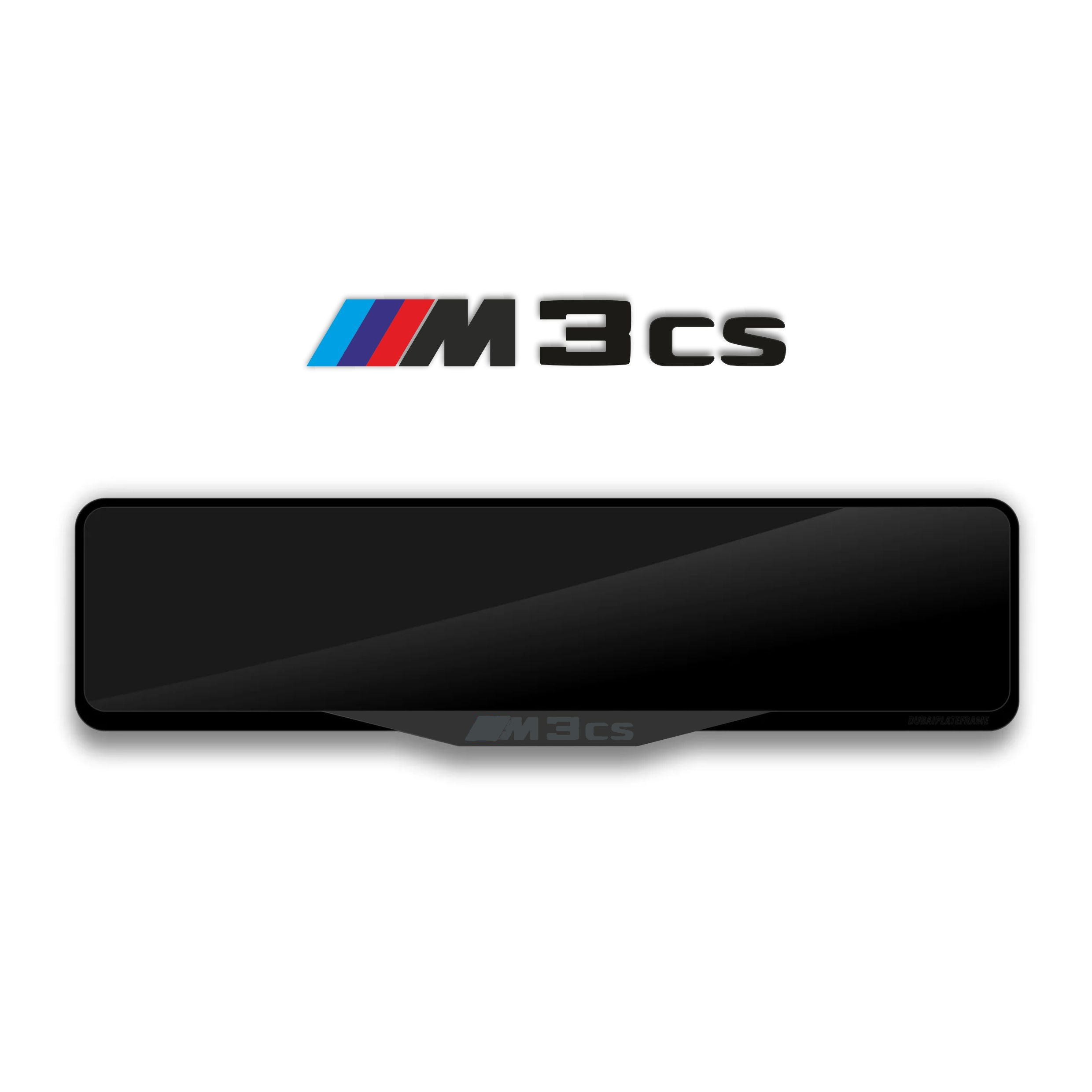 إطار لوحة بي إم دبليو M3 CS مخصص