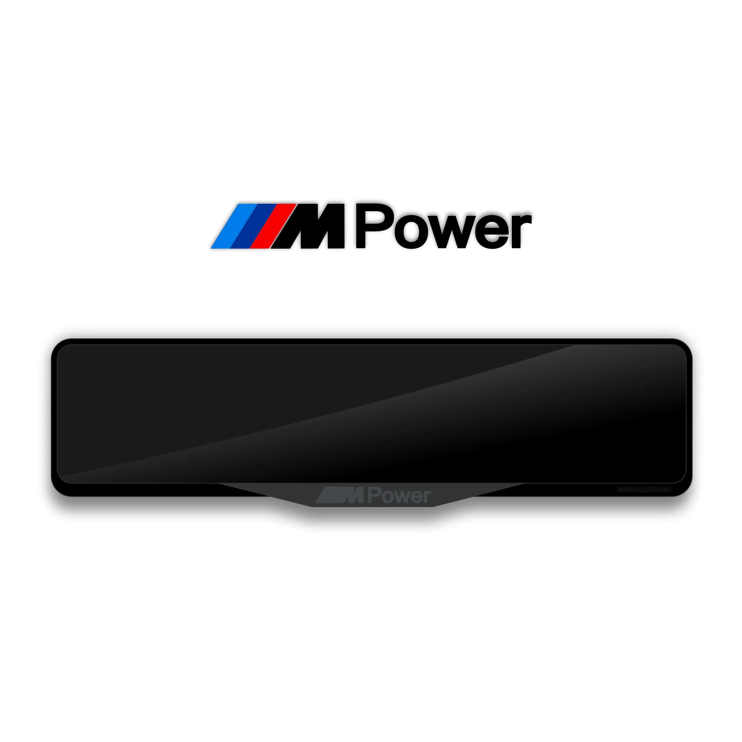 إطار لوحة بي إم دبليو M POWER مخصص